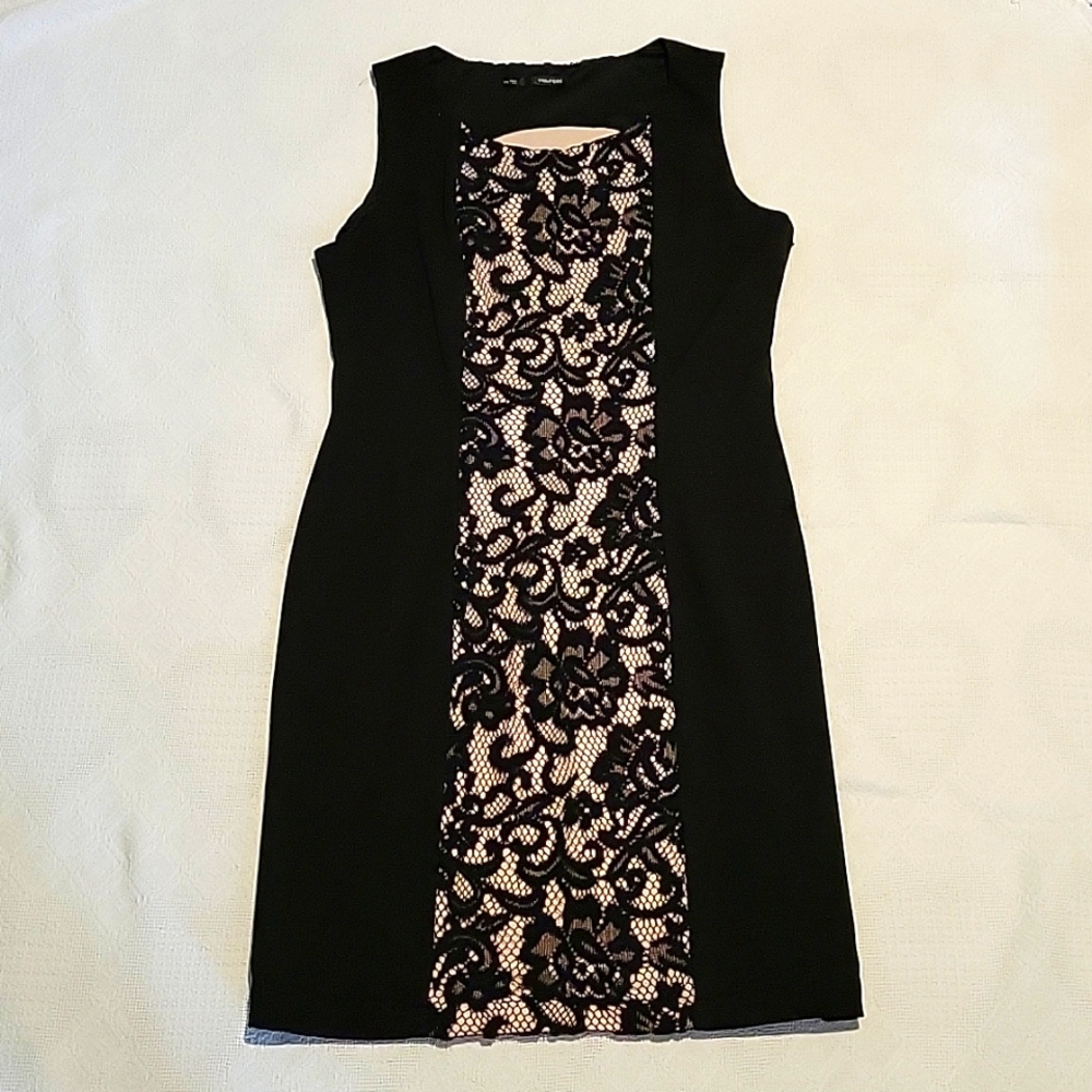 Beautiful lace insert dress